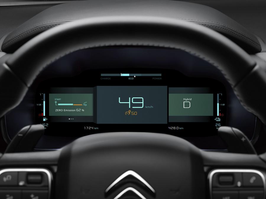 Панель приборов Citroen C5 Aircross SUV Hybrid 2019 года  (WW) (фото 45 из 49)